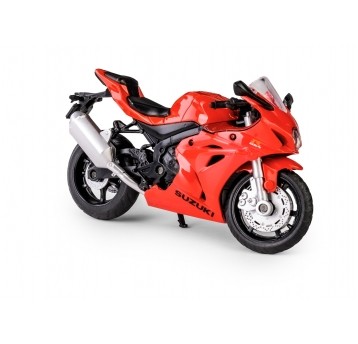 MOTOCYKL SUZUKI GSX-R1000 CZERWONY 1:18