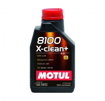 MOTUL 5W30 1L X-CLEAN+ 8100X