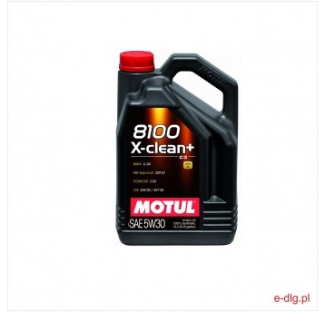 MOTUL 5W30 5L X-CLEAN+ 8100