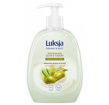 MYDŁO W PŁYNIE LUKSJA 500 ML OLIVE / YOGURT