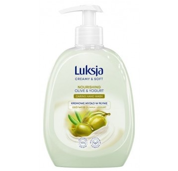 MYDŁO W PŁYNIE LUKSJA 500 ML OLIVE / YOGURT
