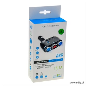 NEW CZWÓRNIK 5V/2.1A,100W