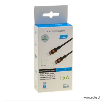 NEW KABEL TYP C - TYP C 100CM BLACK 5A