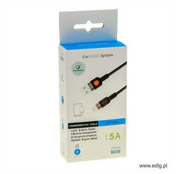 NEW KABEL USB - Iphone 100CM BLACK