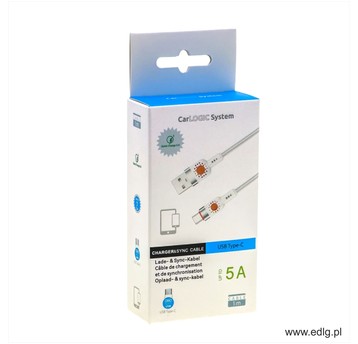 NEW KABEL USB - TYP C 100CM WHITE
