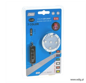 NEW PODŚW MULTIKOLOR USB POD ZAPACH POPPY
