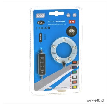NEW PODŚWIETLENIE ZAPACHU KORONA MULTIKOLOR USB