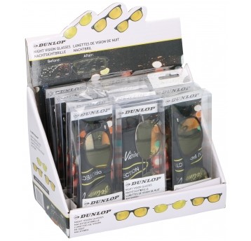 OKULARY DUNLOP ŻÓŁTE