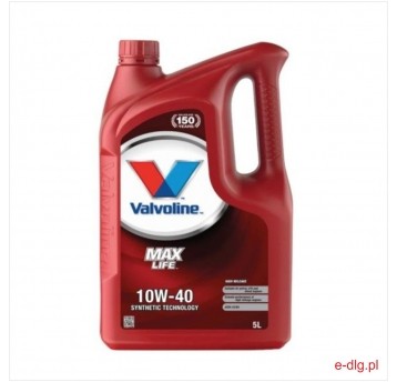 OLEJ VALVOLINE 10W40 5L MAXLIFE
