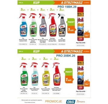 PLAK ATOMIZERY 3+3+3+3 - PLAK 750 1szt GRATIS