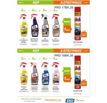 PLAK ATOMIZERY 3+3+3+3 - PLAK 750 1szt GRATIS