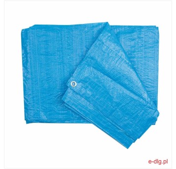 PLANDEKA 5X8M NIEBIESKA