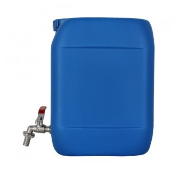 POJEMNIK NA WODĘ 10L NIEBIESKI METALOWY KRAN