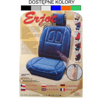 POKROWCE PRZODY ANATOMICZNE CZARNE