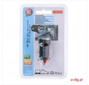 PORT 2 X USB 12/24V 2,1A (24)