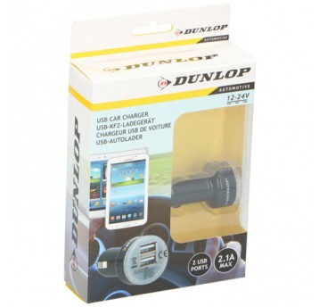 PORT 2 X USB 12/24V 2,1A Z LED DUNLOP