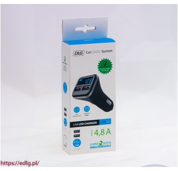 PORT 2XUSB 12/24V 4.8 A SUPER FAST VOLT.AMP.