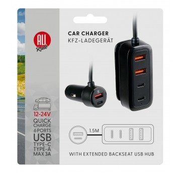 PORT 3 X USB 3 X TYP C 12/24V 20W (24)