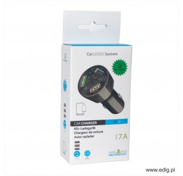 PORT 3 X USB 7A TOTAL QC 3.0