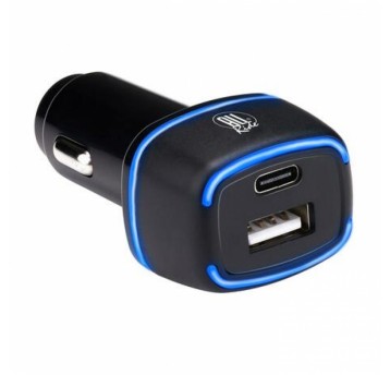 PORT SAM USB A + TYP C 2,4A PD 18W