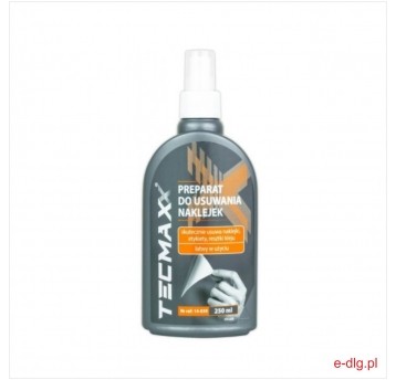PREPARAT DO USUWANIA NAKLEJEK 250ML TECMAXX