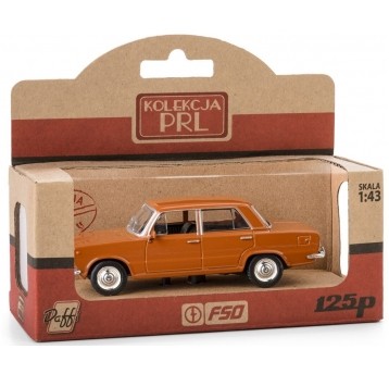 PRL FIAT 125P BRĄZOWY