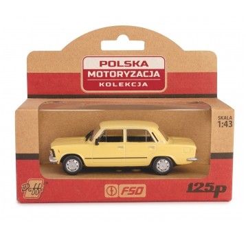PRL FIAT 125p MR ŻÓŁTY