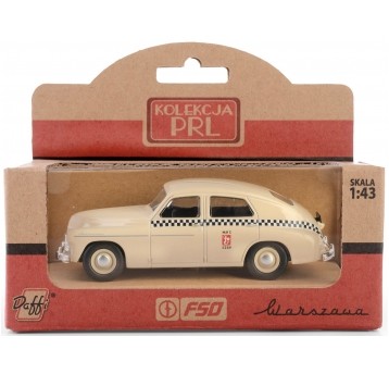PRL WARSZAWA TAXI PIASKOWY
