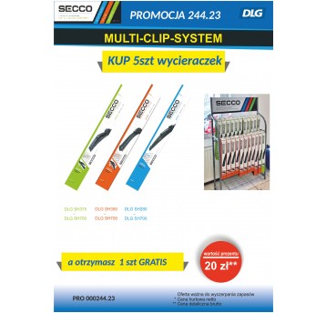 PROMOCJA MULTI-CLIP SYSTEM 5 + 1 GRATIS