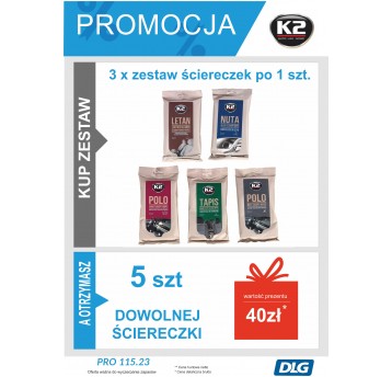 PROMOCJA SCIERECZKI K2 /5 GRATIS/