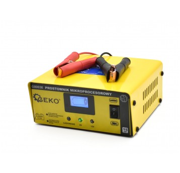 PROSTOWNIK MIKROPROCESOROWY LCD 6/12V 15A