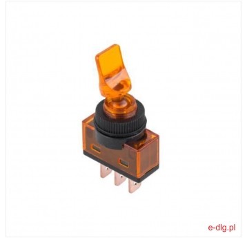 PRZEŁĄCZNIK P 7 20A 12VDC ŻÓŁTY(25)