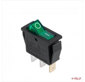 PRZEŁĄCZNIK ZIELONY IRS-101-1B(25)9013ZI