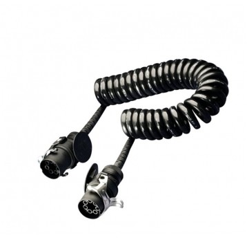 PRZEWÓD EBS/ABS SPIRALNY Z WTYCZKAMI 7pin