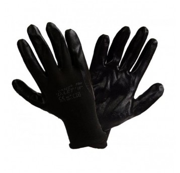 RĘKAWICE 9" CZARNE PURE (12) METKA