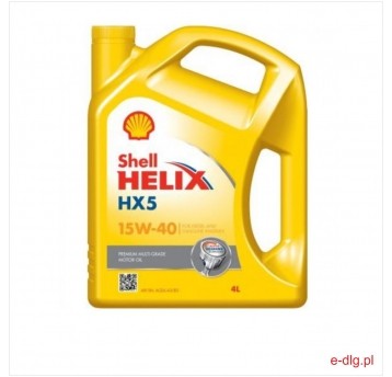 SHELL HELIX HX5 15W40 4L