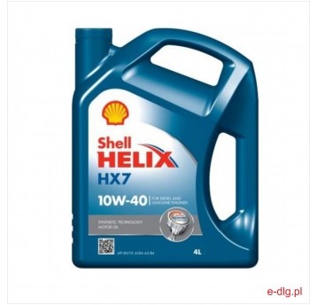 SHELL HELIX HX7 10W40 4L