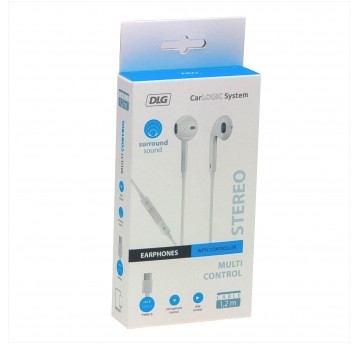 SŁUCHAWKI BIAŁE TYP-C STEREO 1,2M KABEL