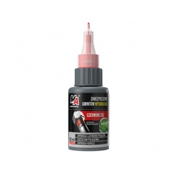 ŚRODEK DO GWINTÓW CZERWONY TRWAŁY 50ML