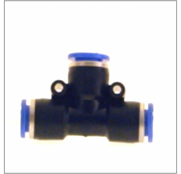 SZYBKOZŁĄCZKA 8MM TRÓJNIK PLASTIK