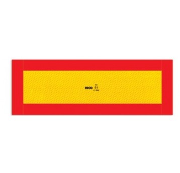 TABLICA NA POJAZDY KRÓTKA T2 565 X 196MM KPL-2 SZT