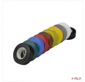 TAŚMA IZOL MULTI KOLOR 20X19X0,13 (8)