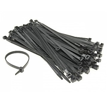 TAŚMA KABLOWA 300X7,8 CZARNA ELEMATIC