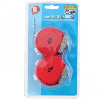 TAŚMA NA BAGAŻ 2 X 2,5M Z NAPINACZEM