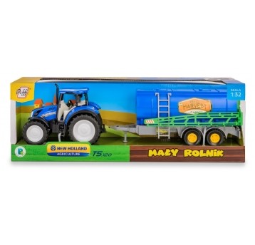 TRAKTOR NEW HOLLAND T5 Z OPRYSKIWACZEM
