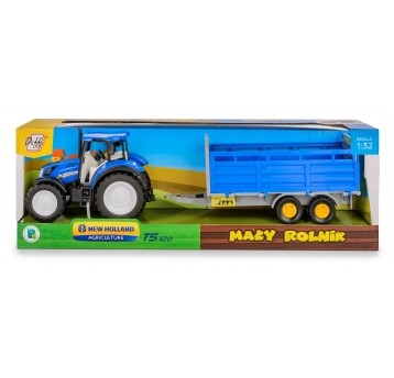 TRAKTOR NEW HOLLAND T5 Z PRZYCZEPĄ NA INWENTARZ