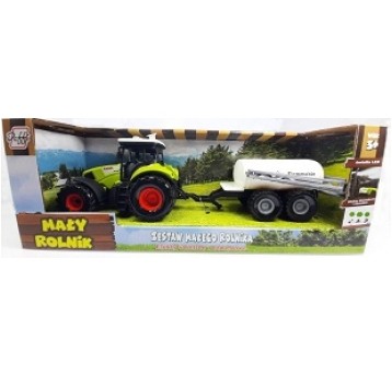TRAKTOR Z BECZKĄ