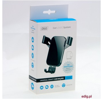 UCHWYT TELEFONU GRAWITACYJNY BLACK