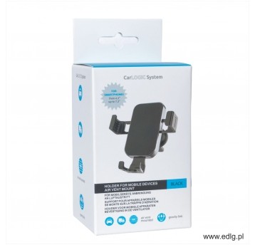 UCHWYT TELEFONU GRAWITACYJNY BLACK