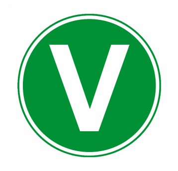 V OZNACZENIE ODBLASKOWE ZIELONY TIR